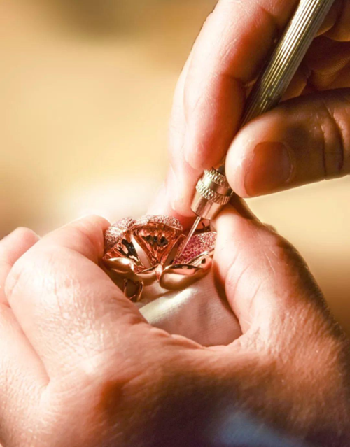 定制18k金银首饰私人订制戒指项链来图定制加工饰品批量镶嵌珠宝
